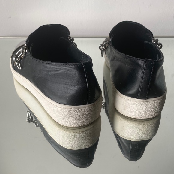 Michael Kors Collection
Black Leather Sneakers - Picture 4 of 6